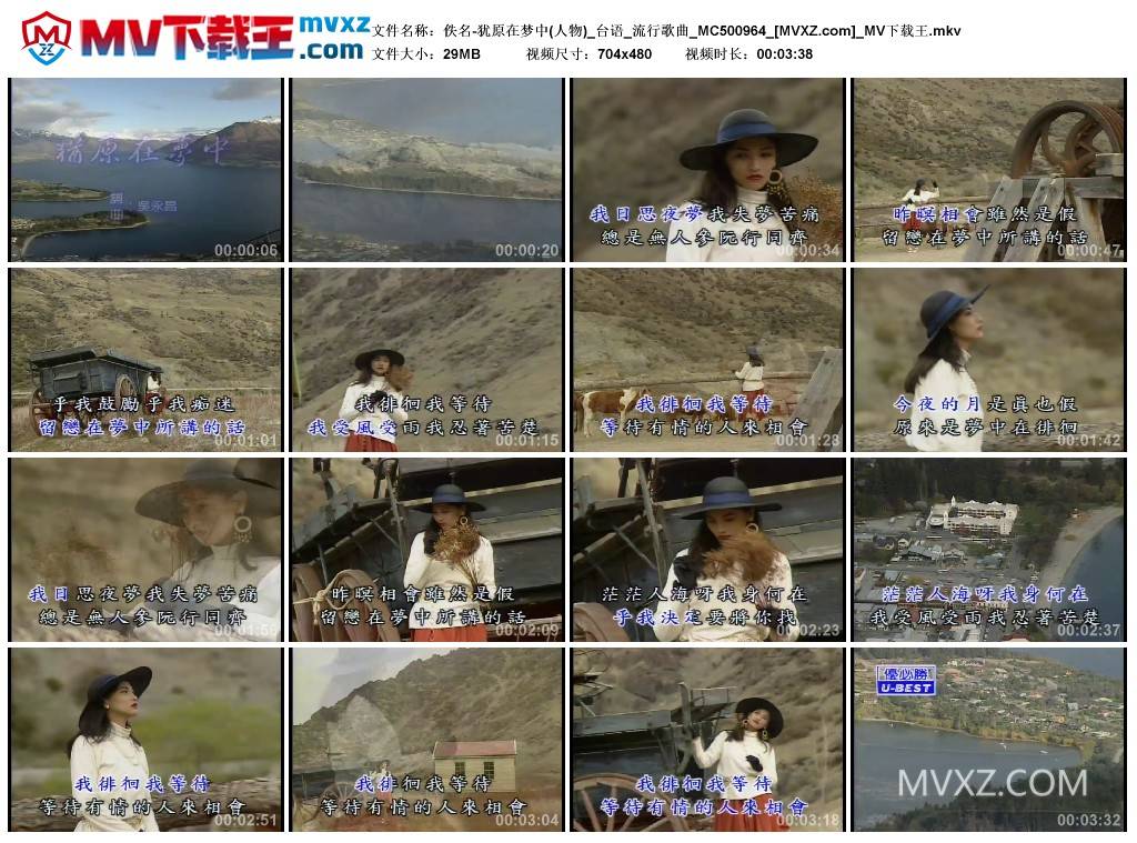 佚名-犹原在梦中(人物)_台语_流行歌曲_MC500964